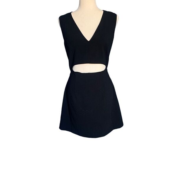 NEW French Connection Whisper Cut-Out Mini Dress- Size 10 - Picture 3 of 10